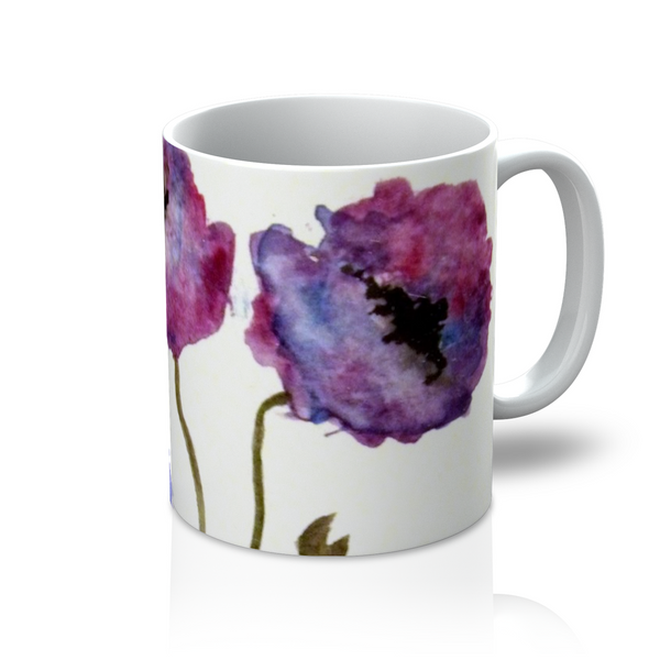 Mug ( Purple Bloom )