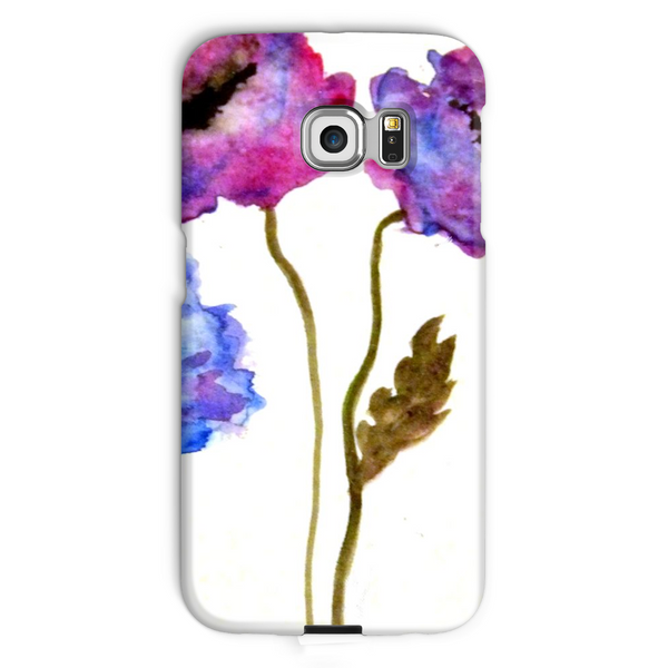 Phone Case , Design image titled (  Purple Bloom )