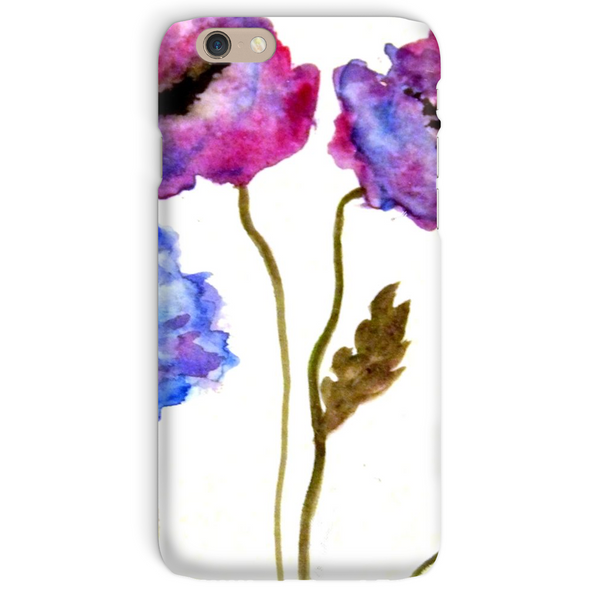 Phone Case , Design image titled (  Purple Bloom )