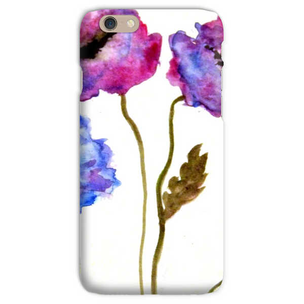 Phone Case , Design image titled (  Purple Bloom )