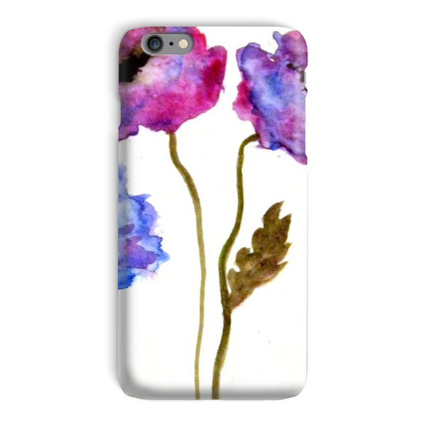 Phone Case , Design image titled (  Purple Bloom )