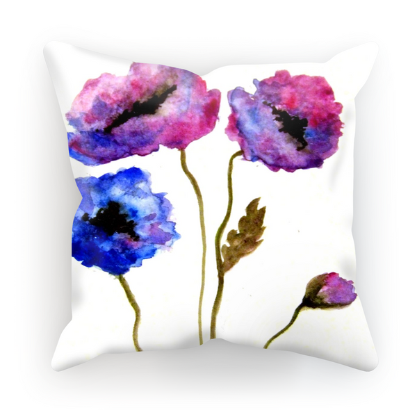 Stylish Cushion (Purple Bloom )