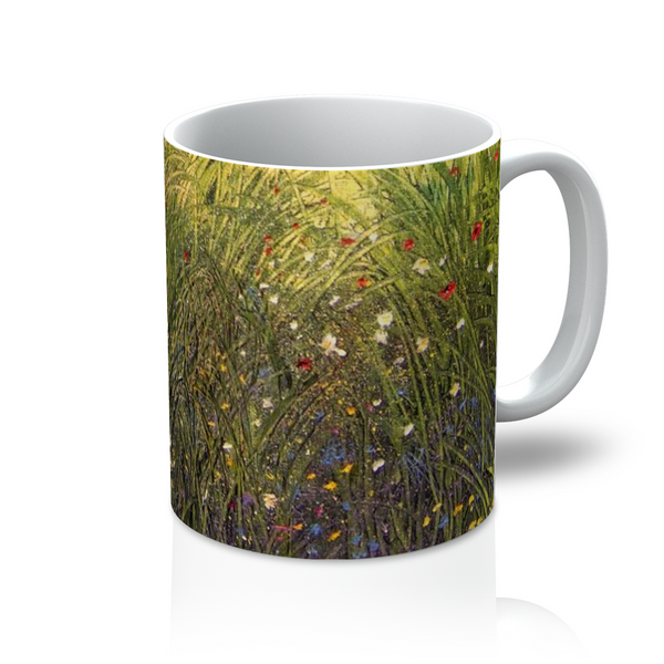 Quality printed Mug, Flower Frenzy