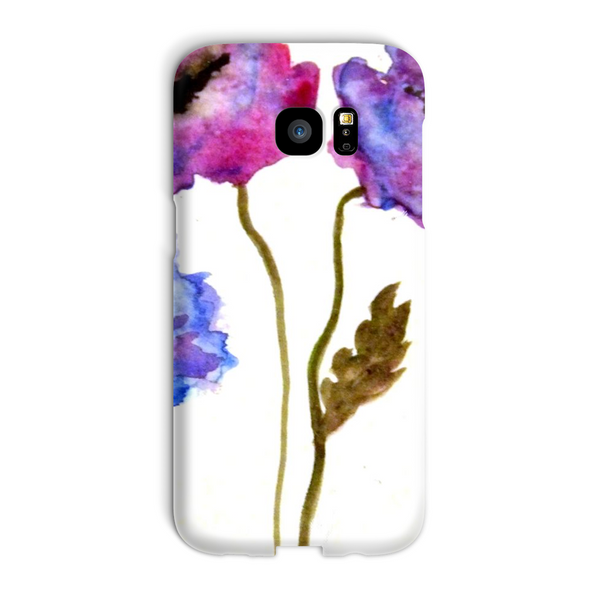 Phone Case , Design image titled (  Purple Bloom )