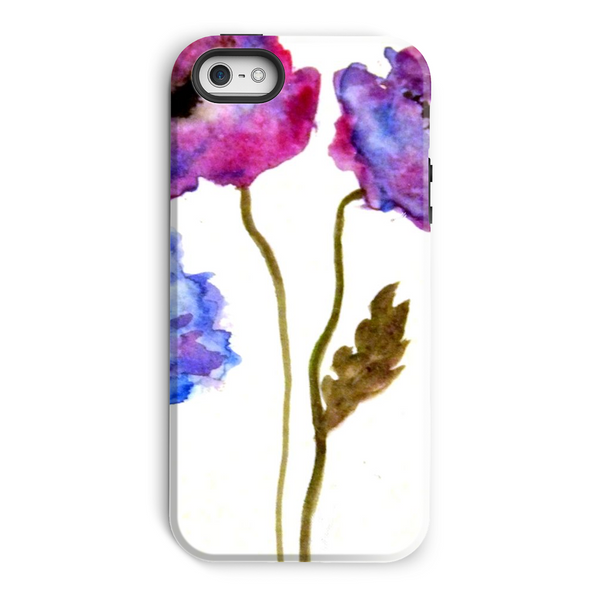 Phone Case , Design image titled (  Purple Bloom )