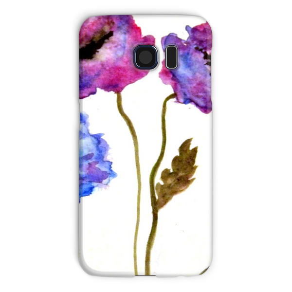 Phone Case , Design image titled (  Purple Bloom )