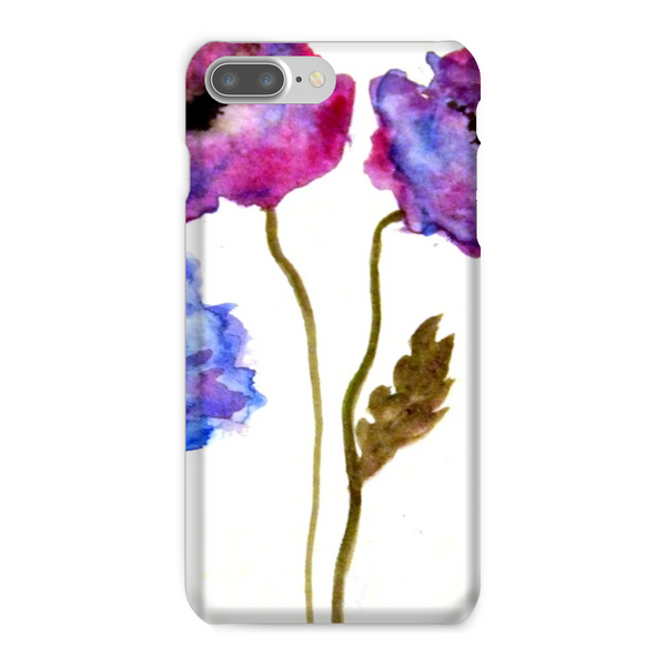 Phone Case , Design image titled (  Purple Bloom )