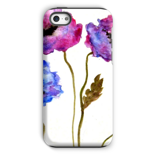 Phone Case , Design image titled (  Purple Bloom )