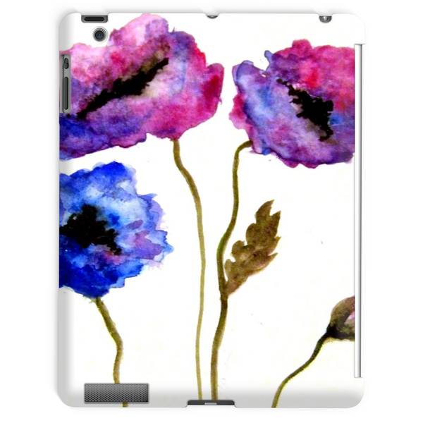 Tablet Case Image design titled Purple Bloom